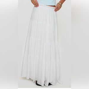 Princess Polly Mya Tiered Maxi Skirt